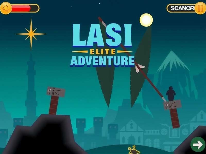 Lassi Elite Adventure Game Screenshot